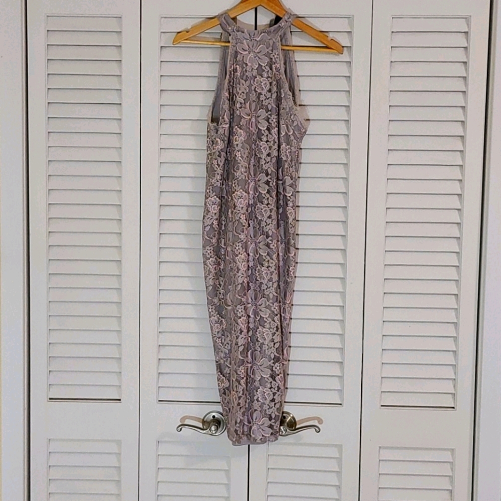 AX Paris Halter neck below knee dress